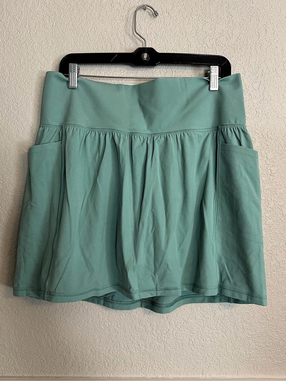 Athleta Salutation Stash Pocket 14.5" Skort Green 1X NWT